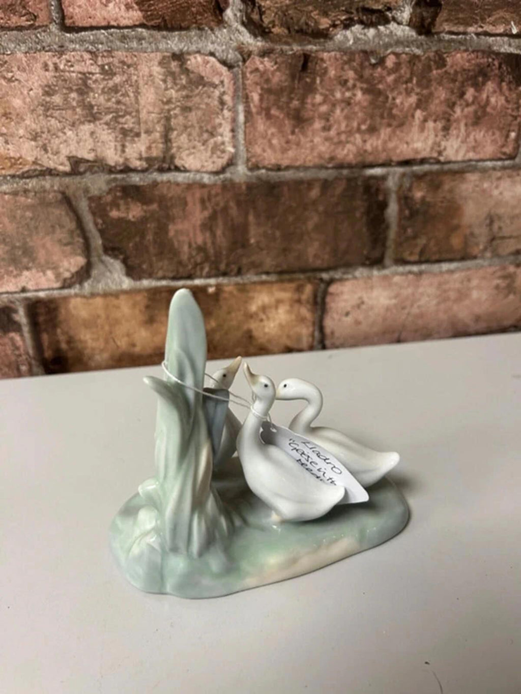 Lladro 'Geese in The Reeds' Figurine