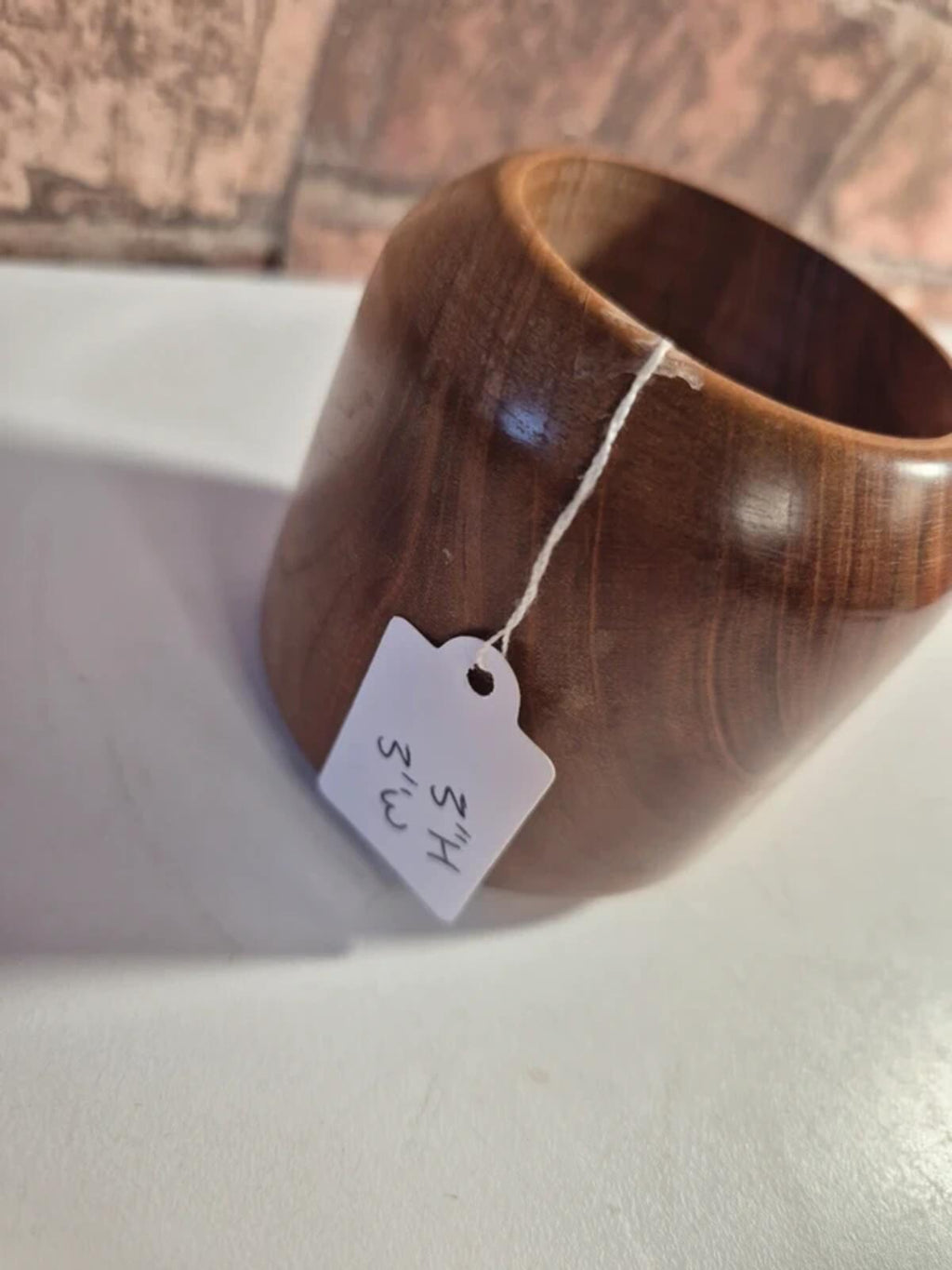 Cherrywood Candle Holder