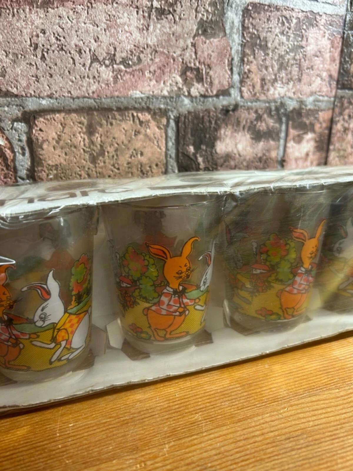 Set of 6 Vintage Luminarc Glasses