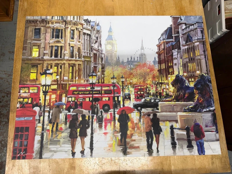 London Print on Canvas