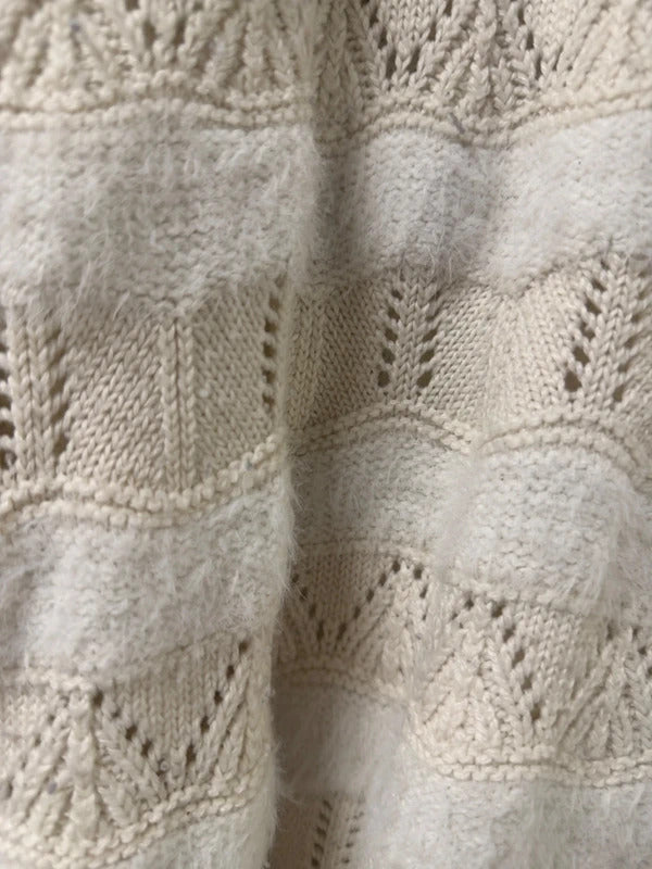 Falmer Cream Knit Jumper - Size 16