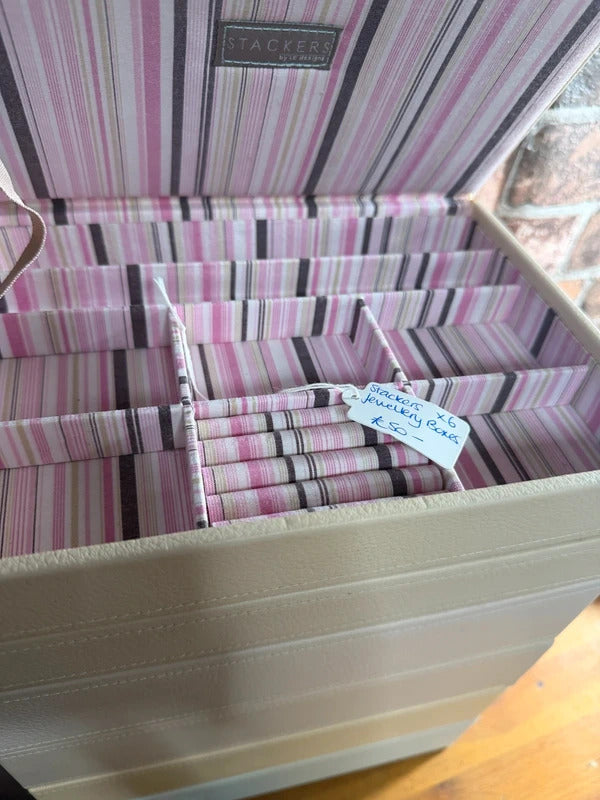 Stackers Jewellery Boxes x 6