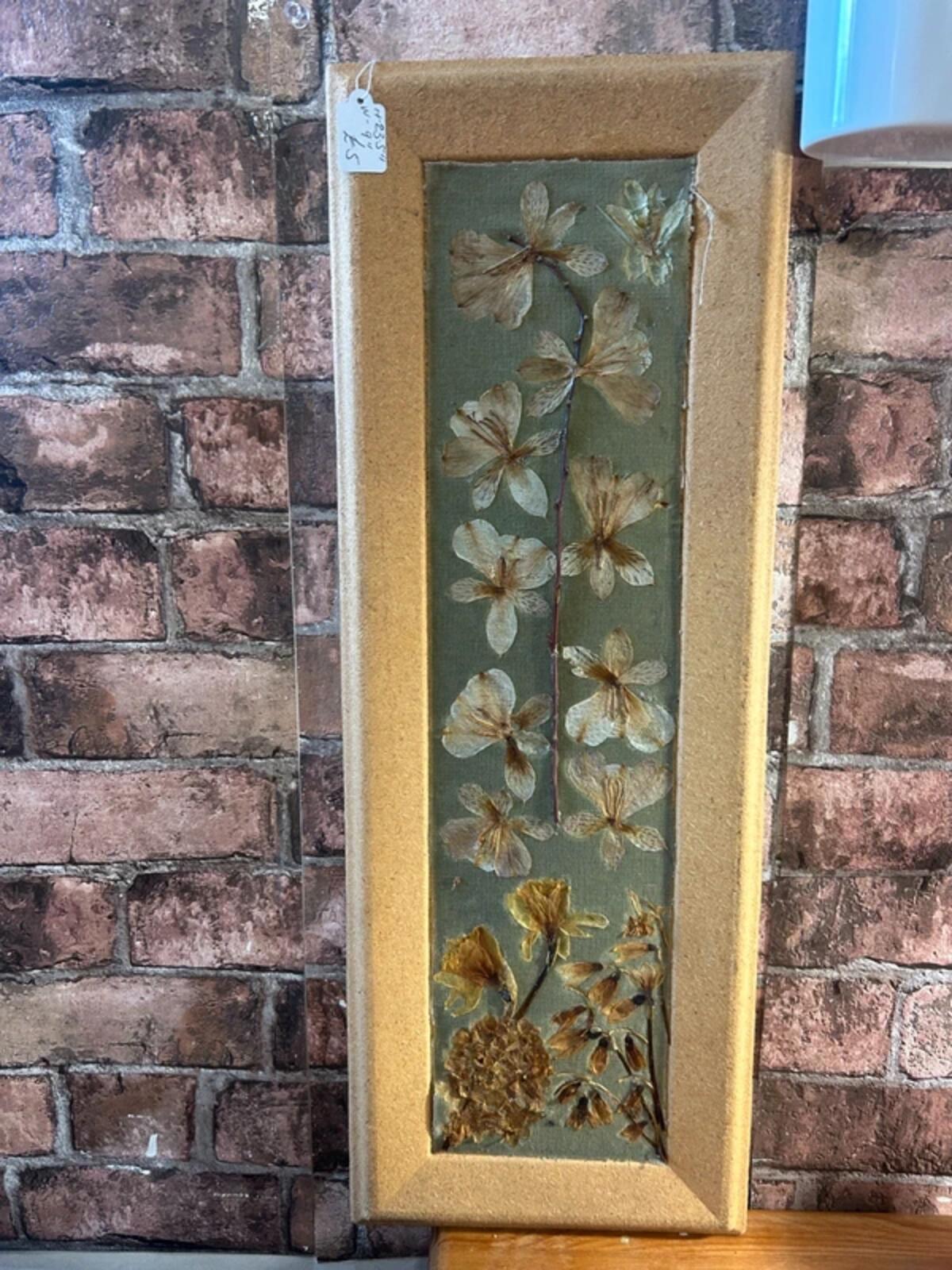 Cork Framed Dried Flowers