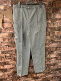 Damart Green Gingham Trousers - Size 16