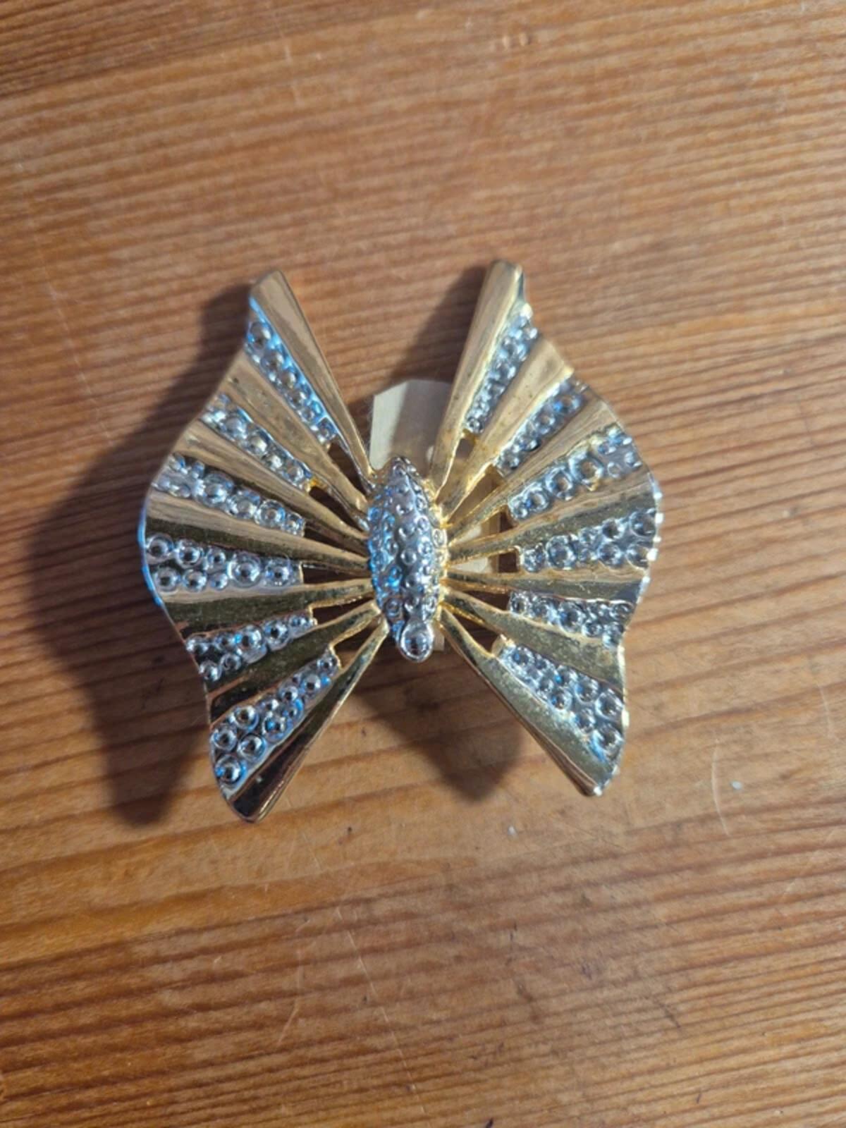 Butterfly/Fan Brooch