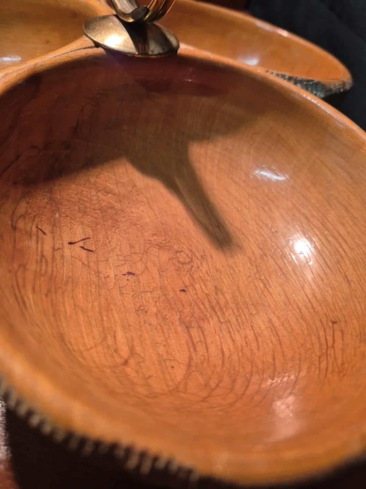 Aldo Tura trio bowl 1970's Macabo Cusano