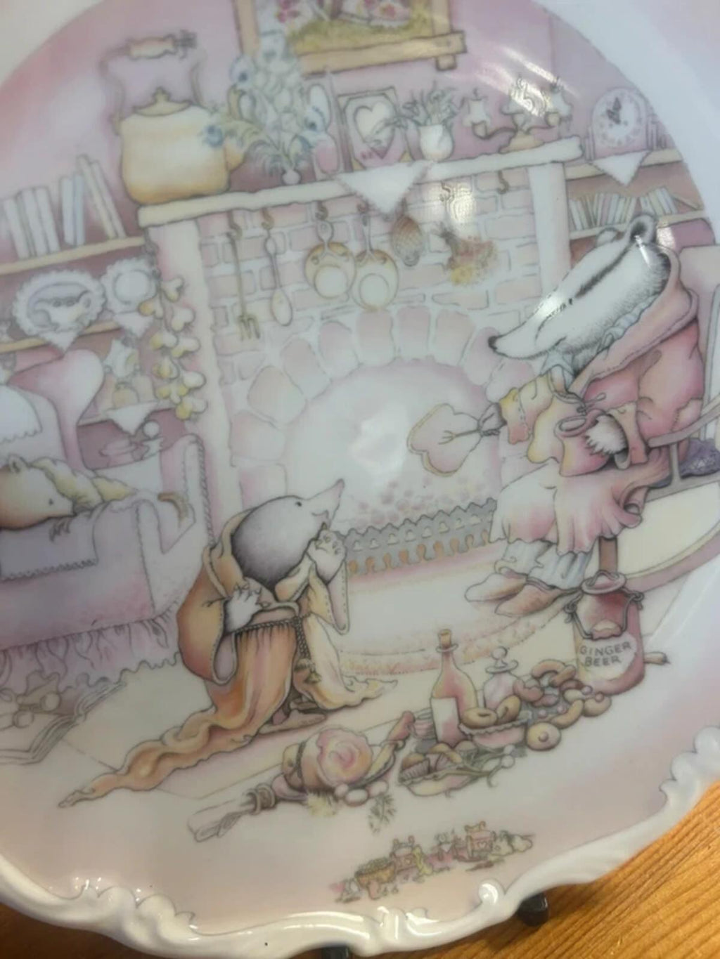 Royal Doulton The Wind in The Willows Collectible Plate