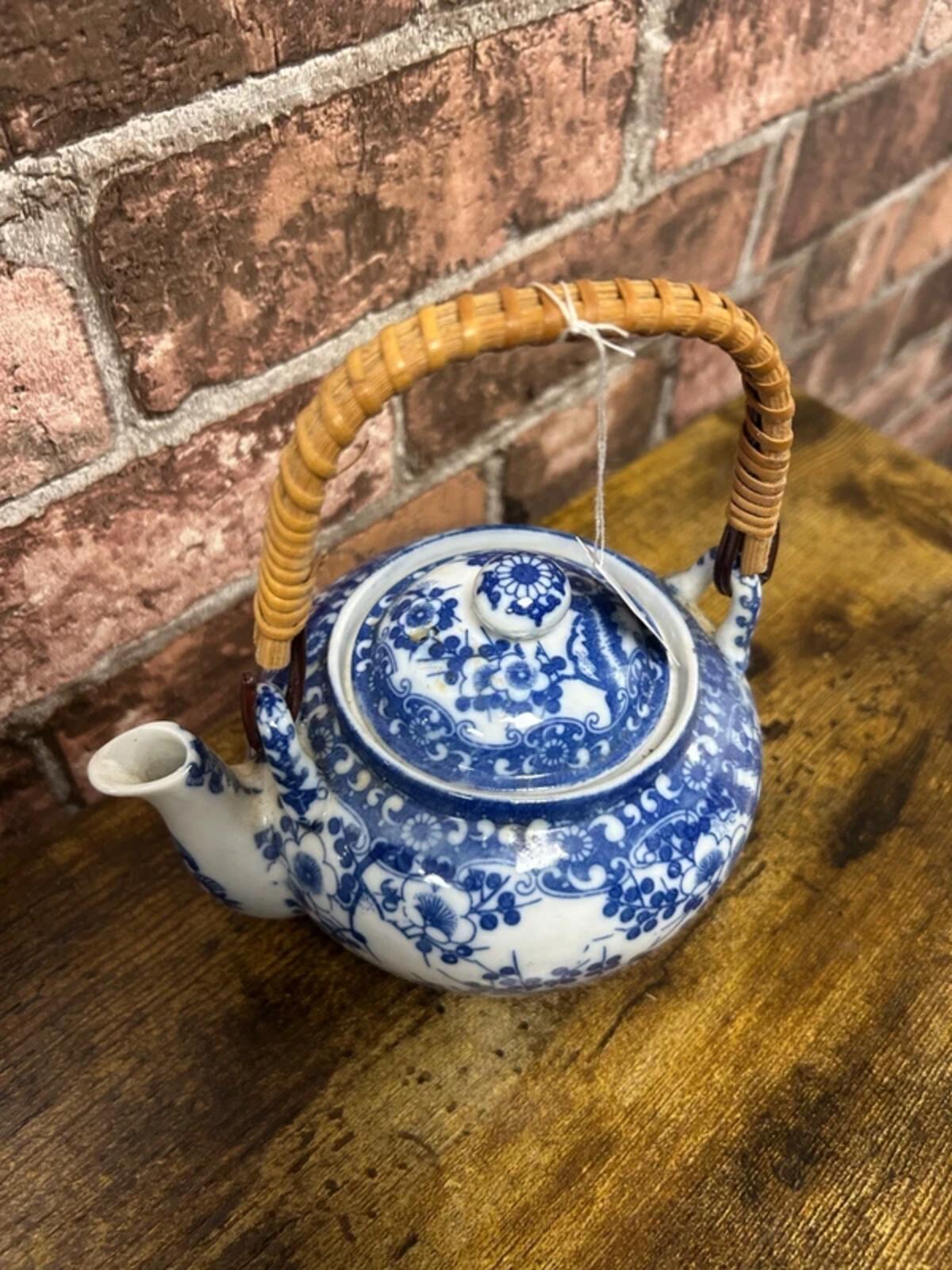Chinese Blue and White Teapot
