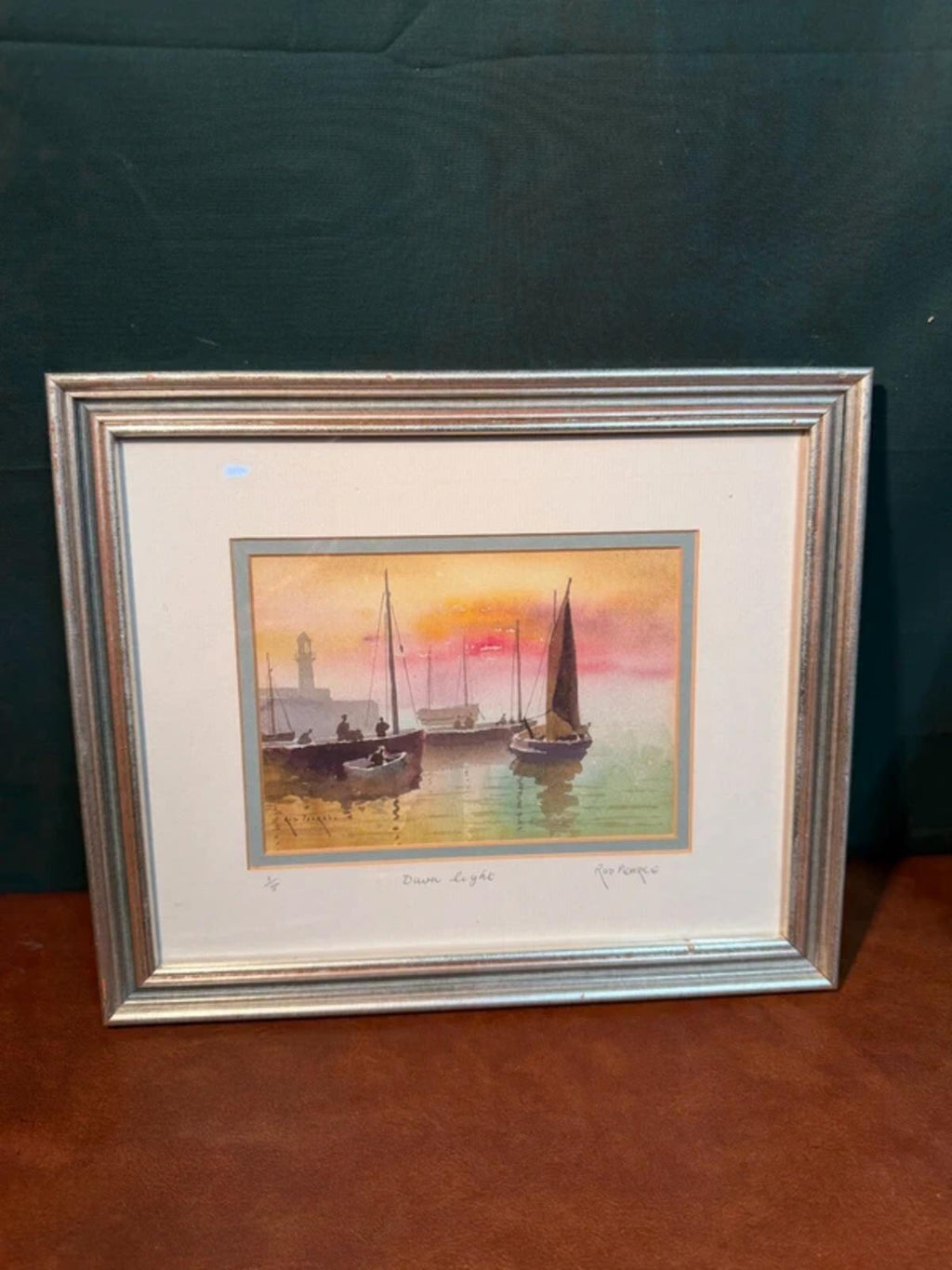 Rod Perace Dawn Light Signed & Framed Print
