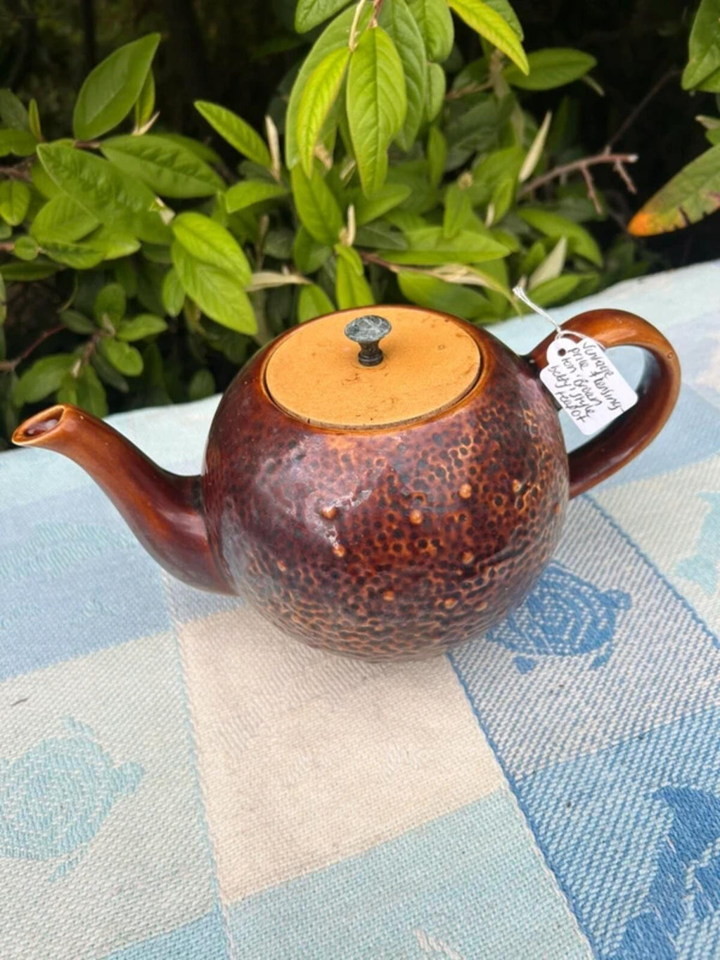 Vintage Price & Kensington Brown Betty Style Teapot