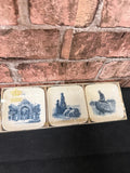 Vintage Royal Copenhagen Porcelain Trinket Dishes x 3