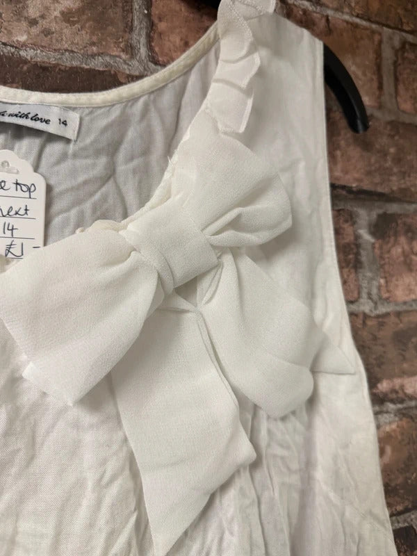 Next White Top - Size 14