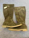Roberto Vianni Long Black Boots - Size 4 UK