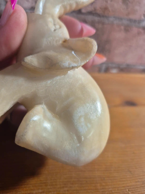 Onyx elephant figure