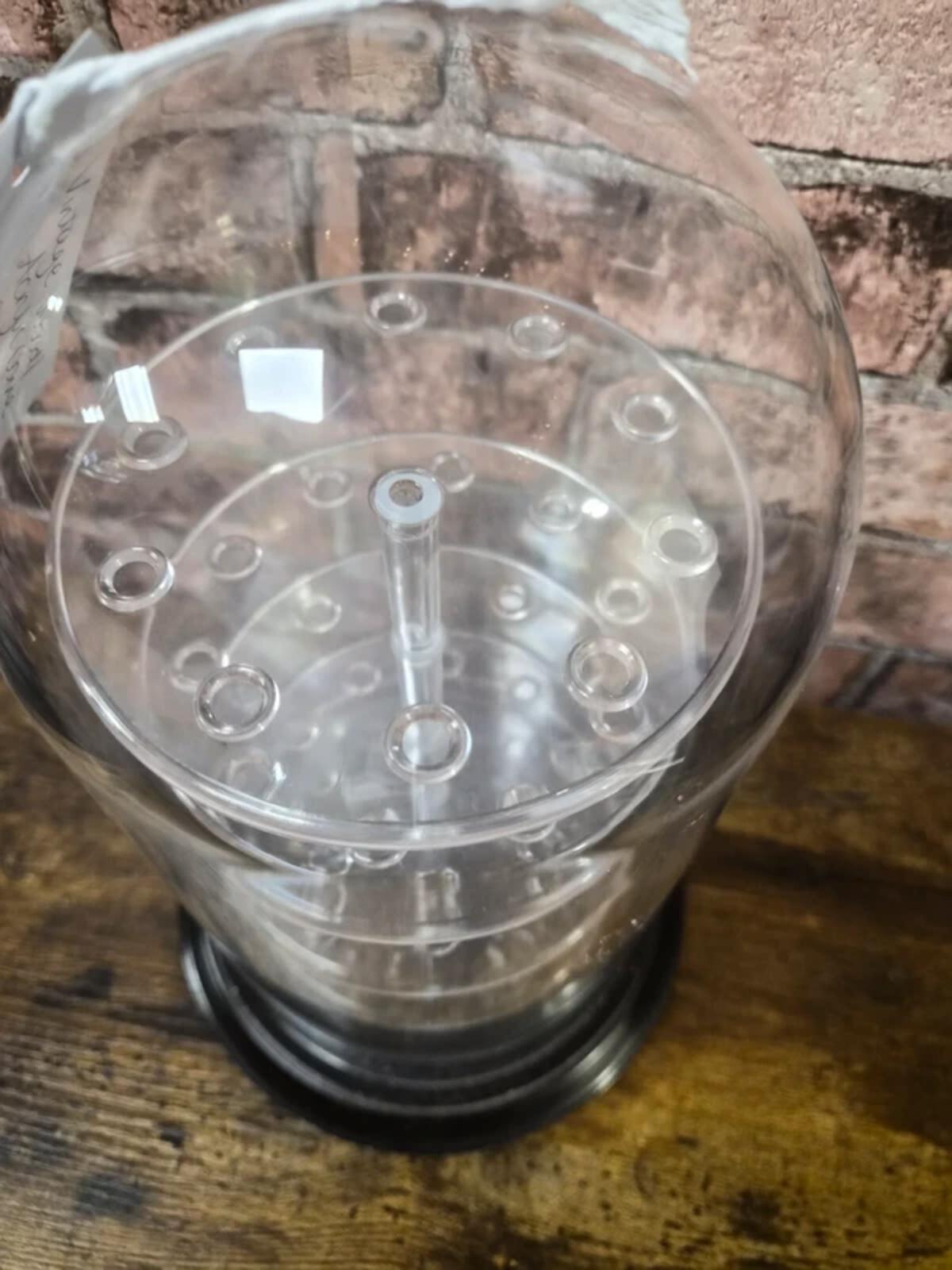 Vintage Wooden/Acrylic Dome Cloche Display