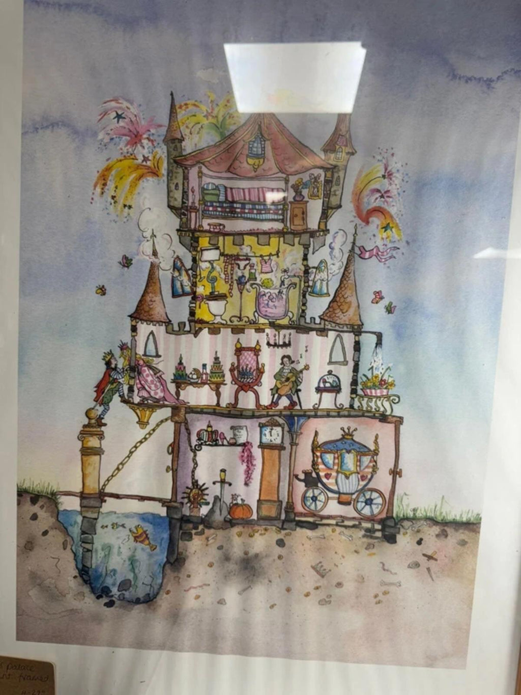 Framed Princess Palace Print