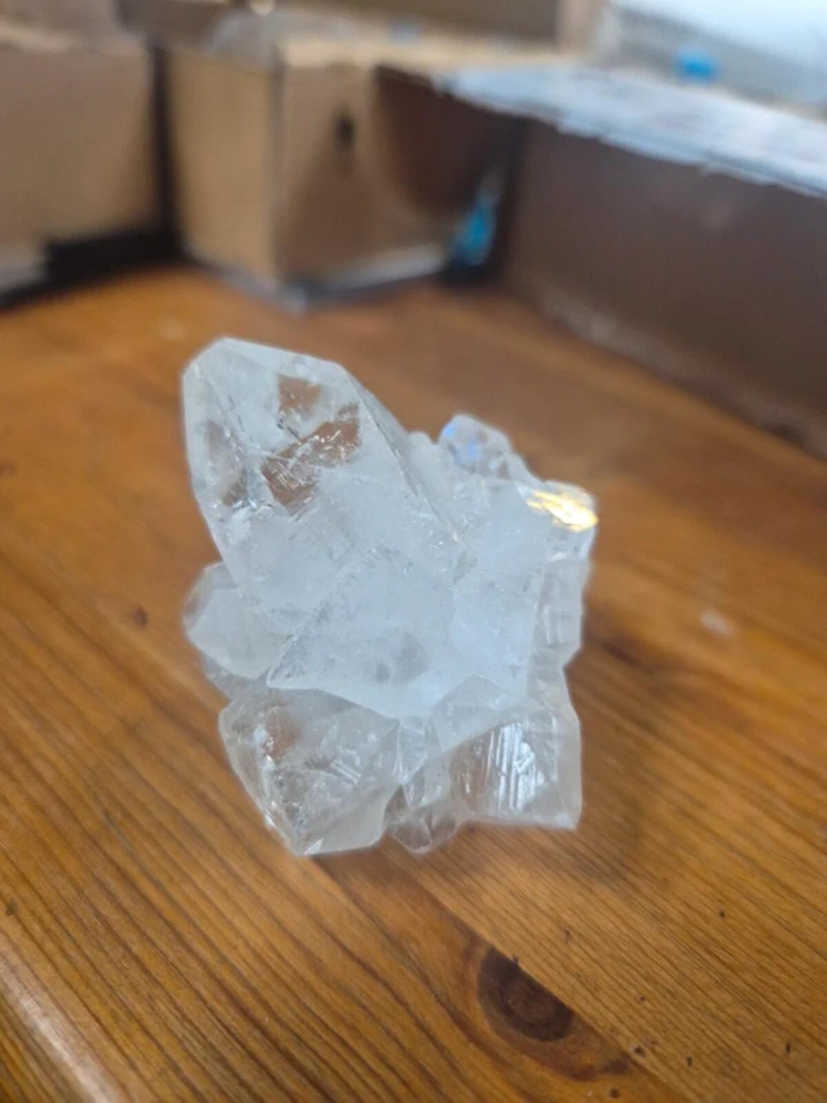 Apophyllite crystal