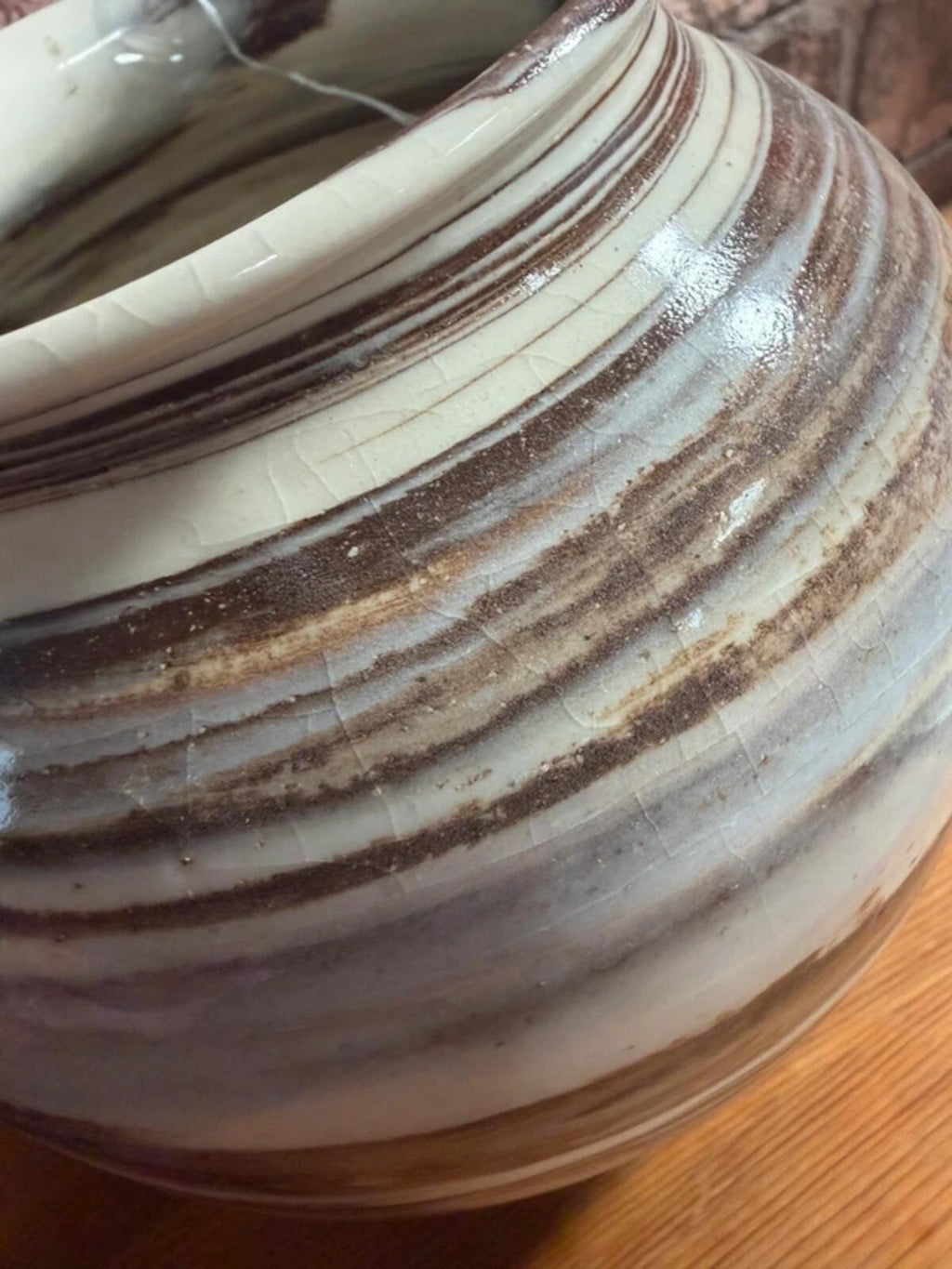 Vintage Alan Long Pottery Vase
