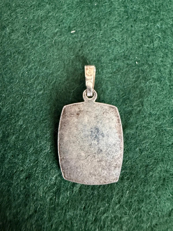 Sterling Silver Vintage Cameo Pendant
