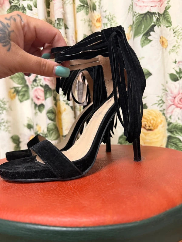 Boohoo Black Heels - Size 4