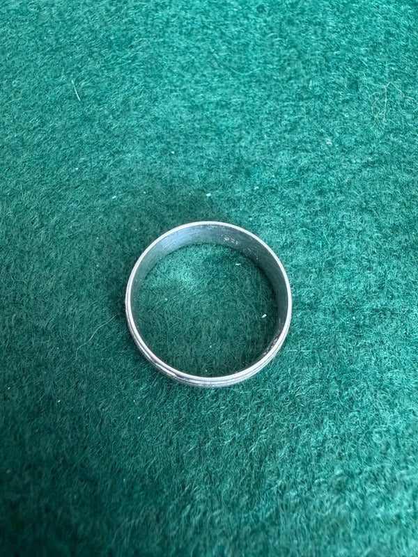 Silver Band Ring - Size S