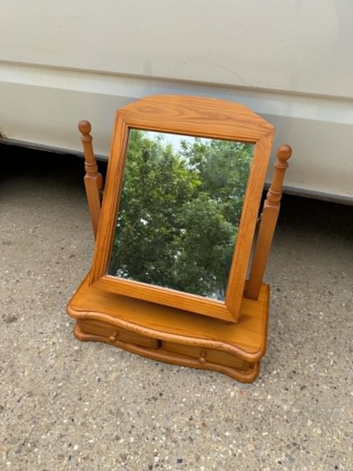 Solid Pine Vanity Mirror