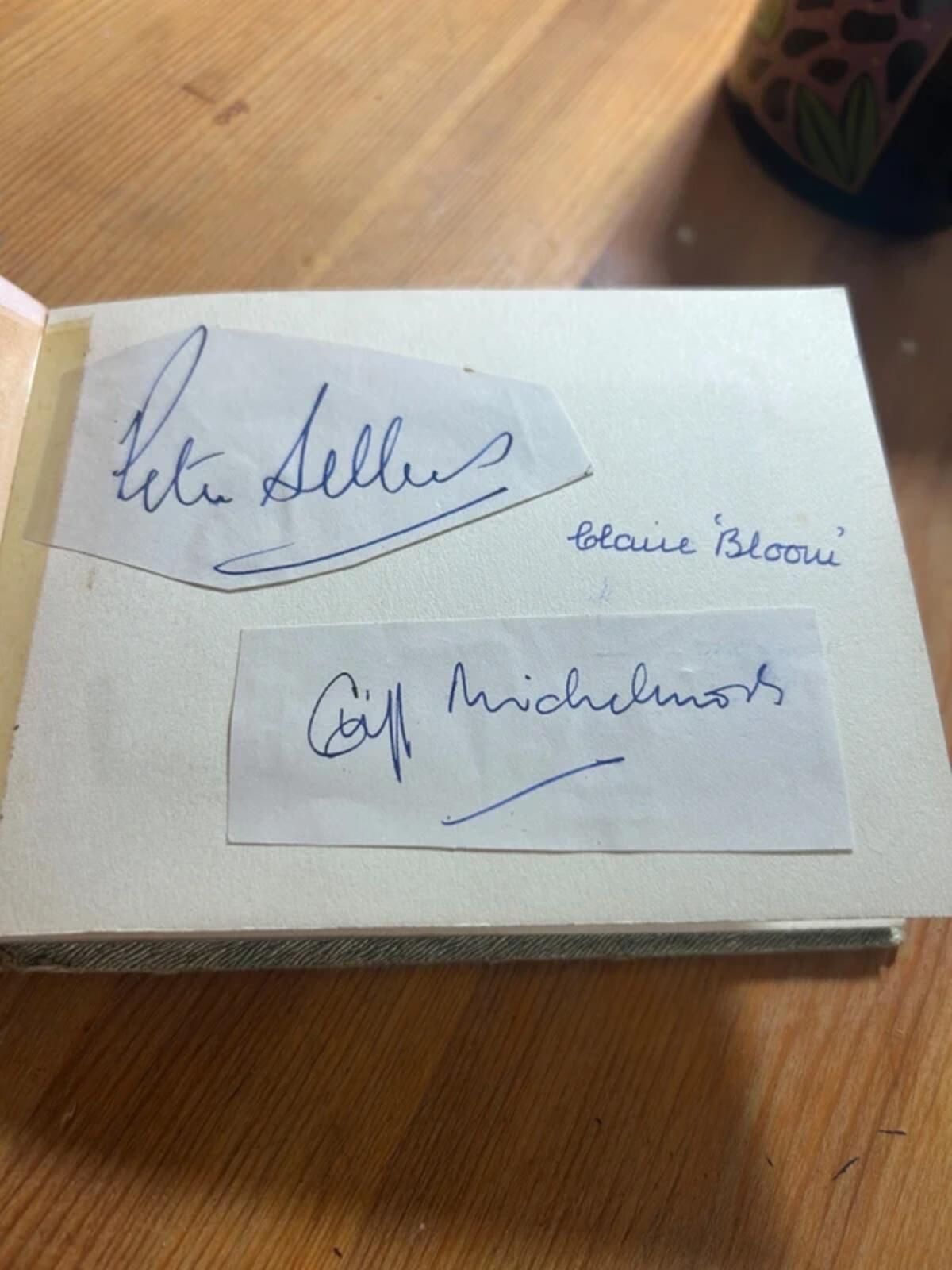 Vintage Autograph Book
