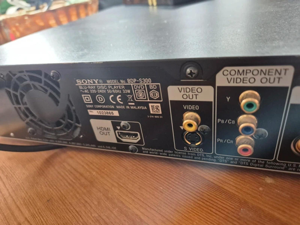 Sony blueray player