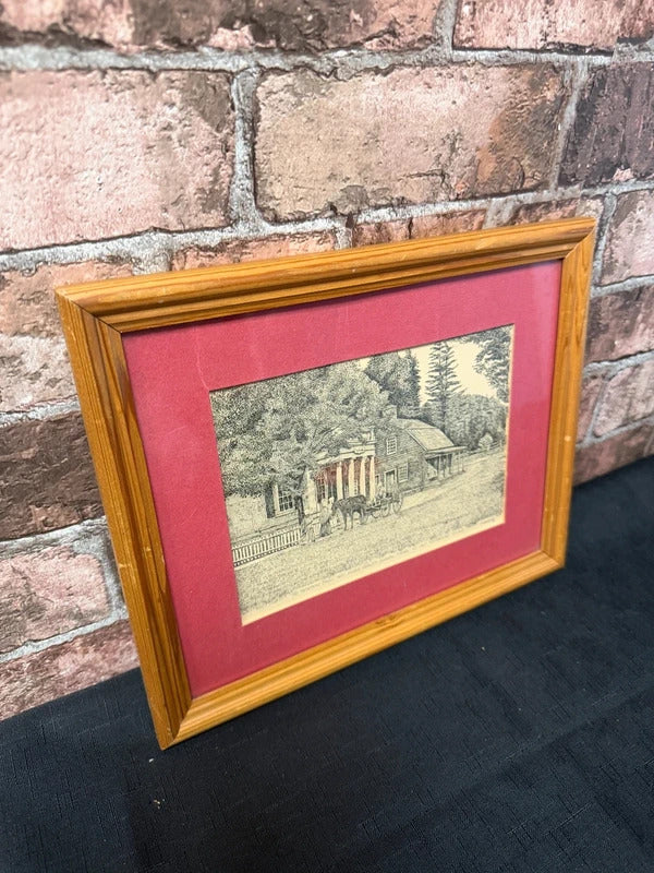 Sturbridge Village Framed Print