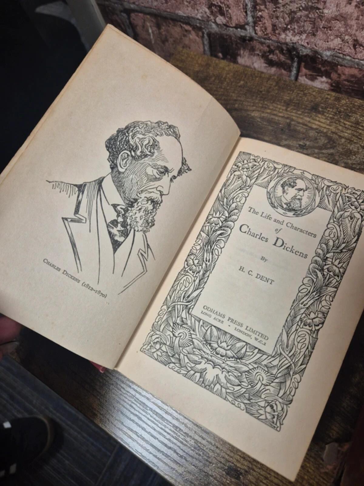 Vintage Dickens books x 2