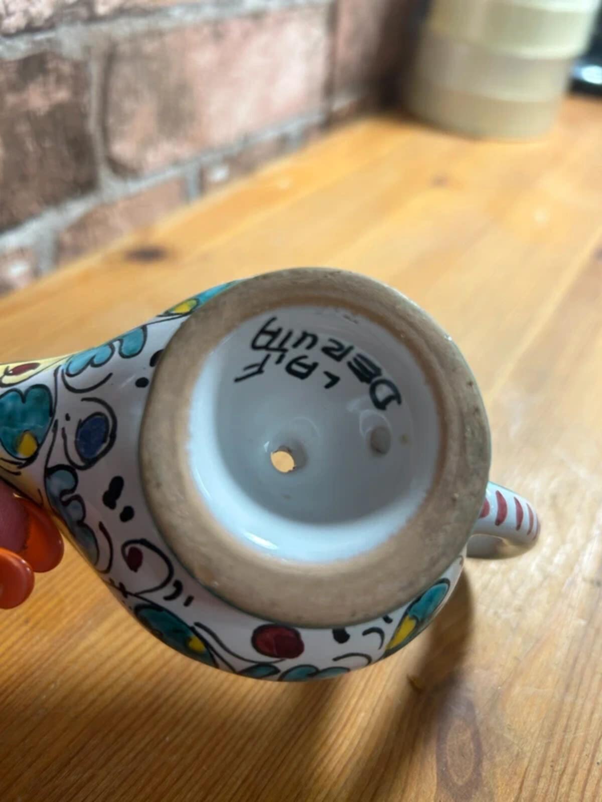 Portugese Ceramic Candle Holder