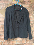Black lace blouse - size 14