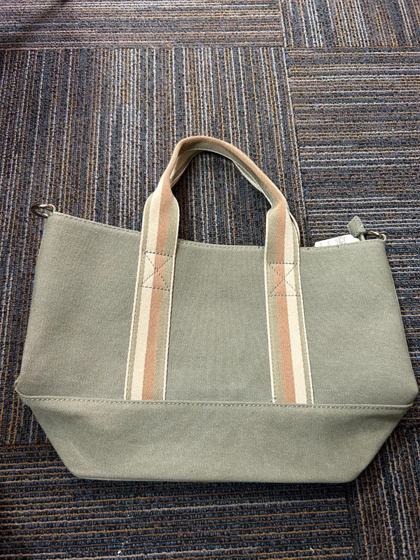 Green Stripe Handbag