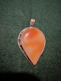Sterling Silver Caramel Quartz Pendant