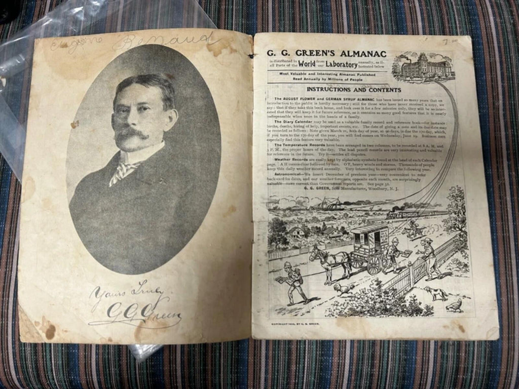 1907 G.G and Green Tidings of Health Vintage Promotional Book