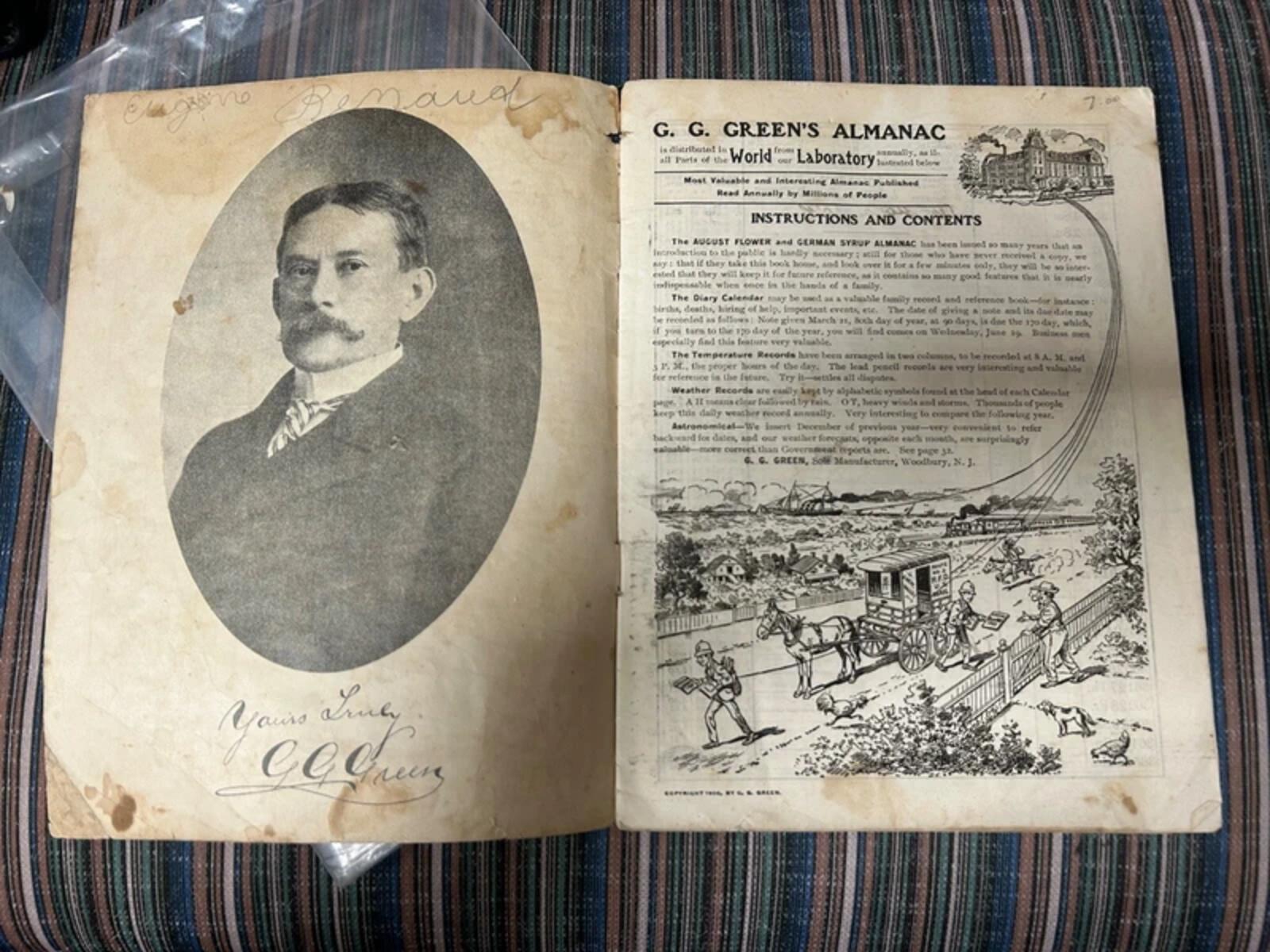 1907 G.G and Green Tidings of Health Vintage Promotional Book