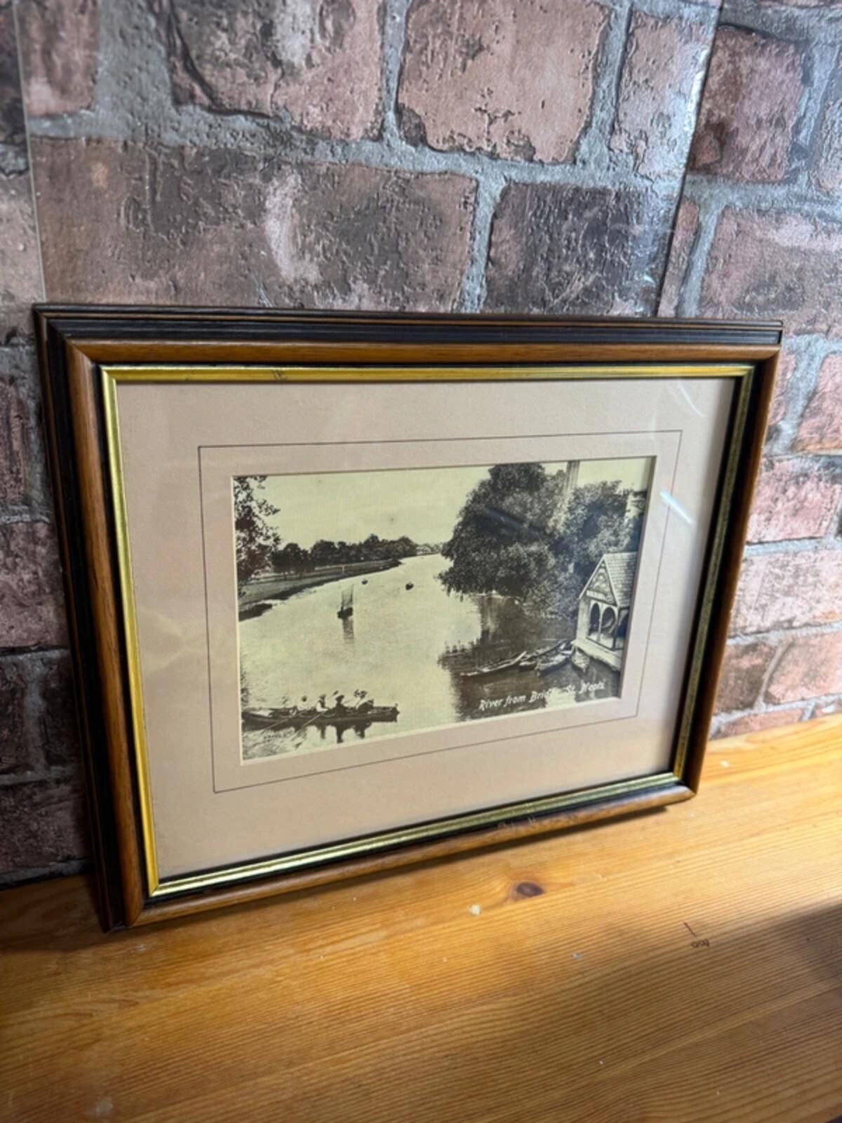 Vintage St Neots Framed Print