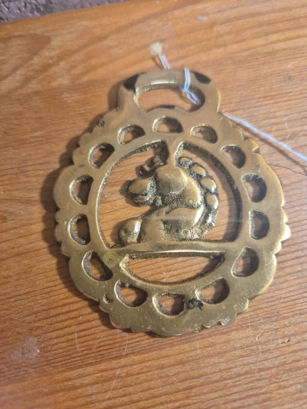 Horse Brass Ornament