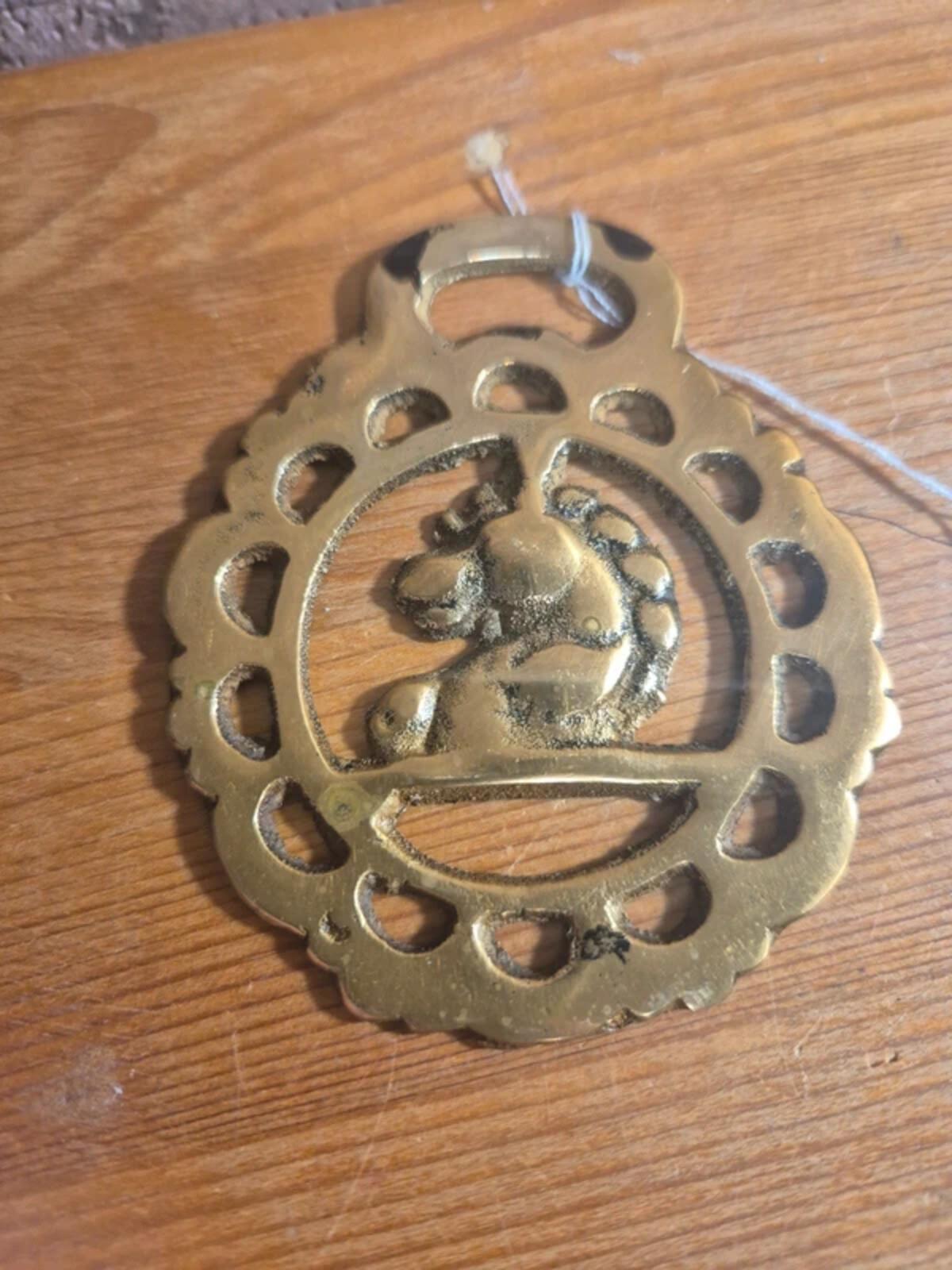 Horse Brass Ornament