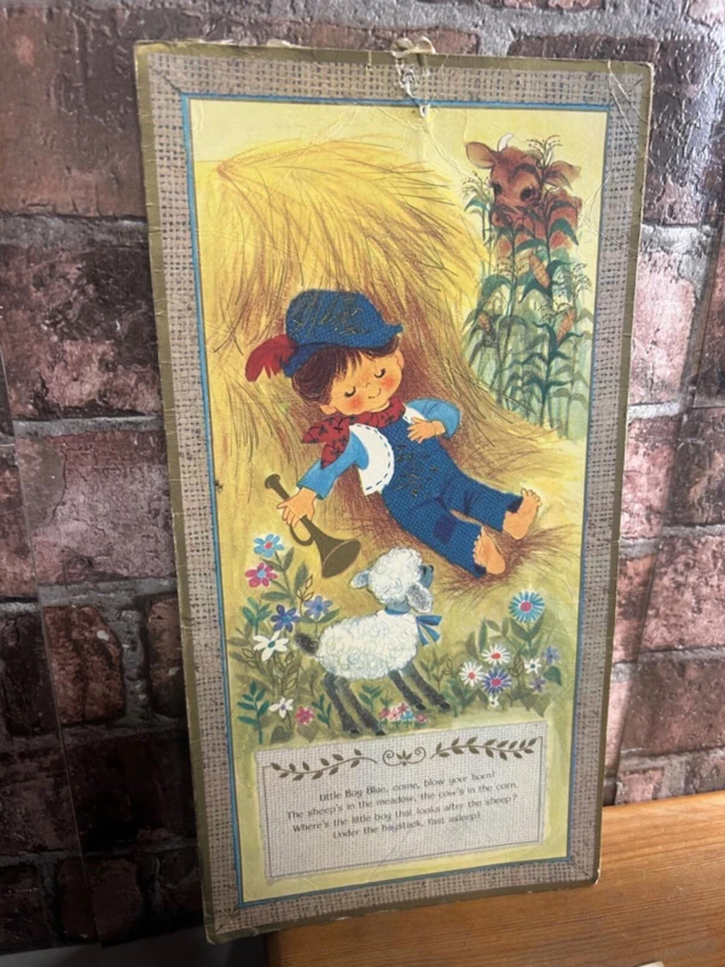 Vintage Original Nursery Rhyme Pin Ups