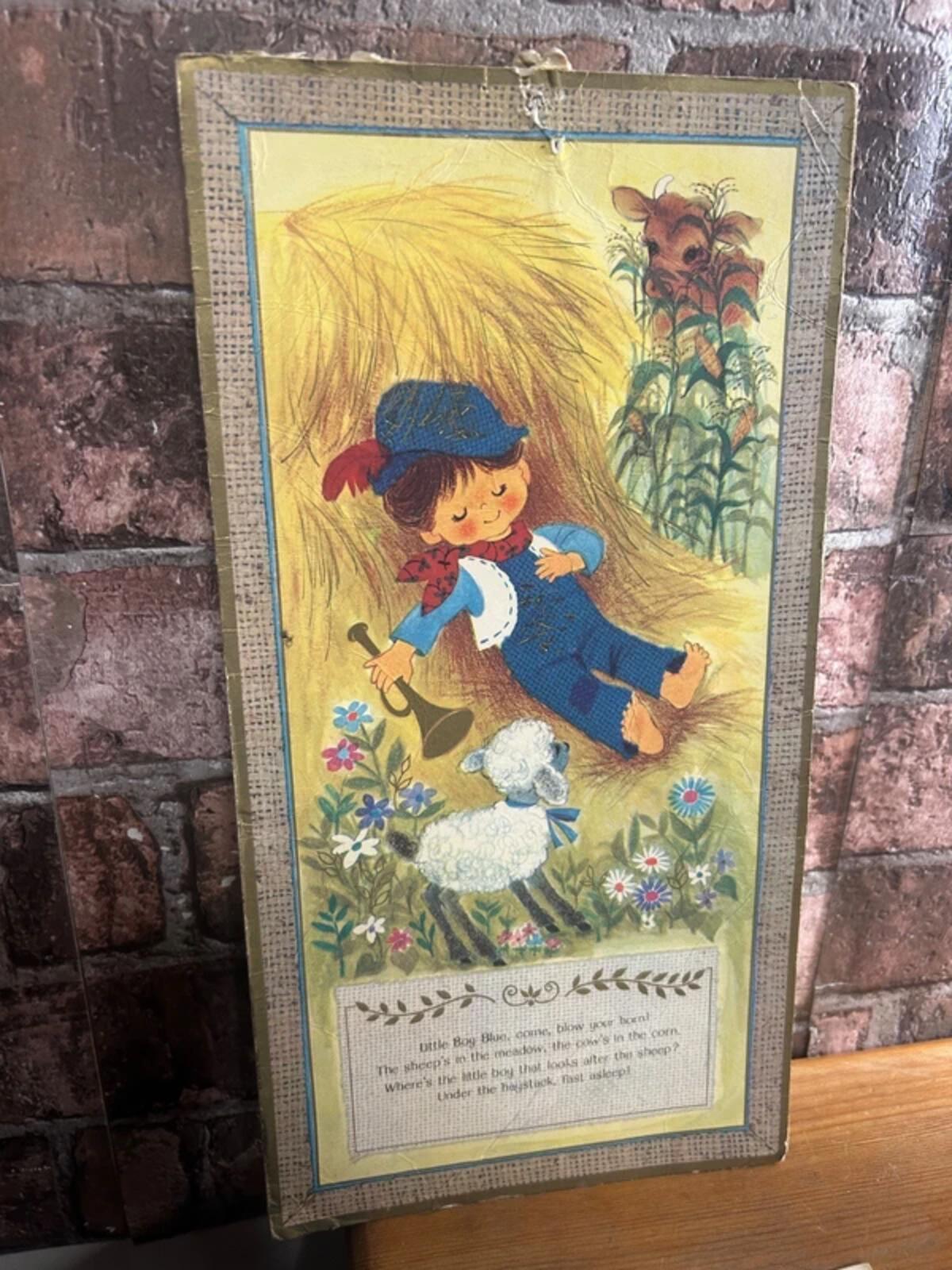 Vintage Original Nursery Rhyme Pin Ups