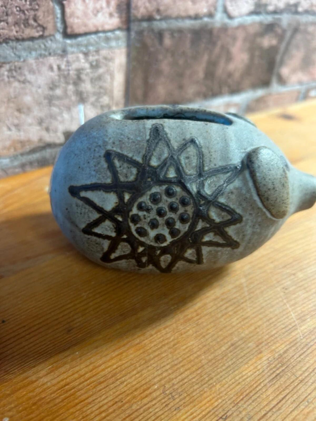 Ceramic Patterned Piggy Bank
