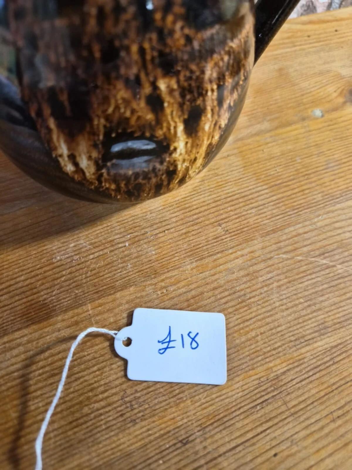 Hubert Peter Pottery Shop Jug