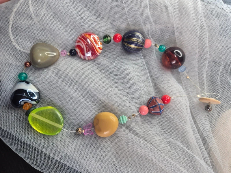 Venetian bead necklace