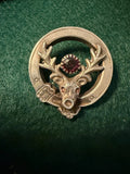 Antique Sterling Silver Brooch - 3.2g