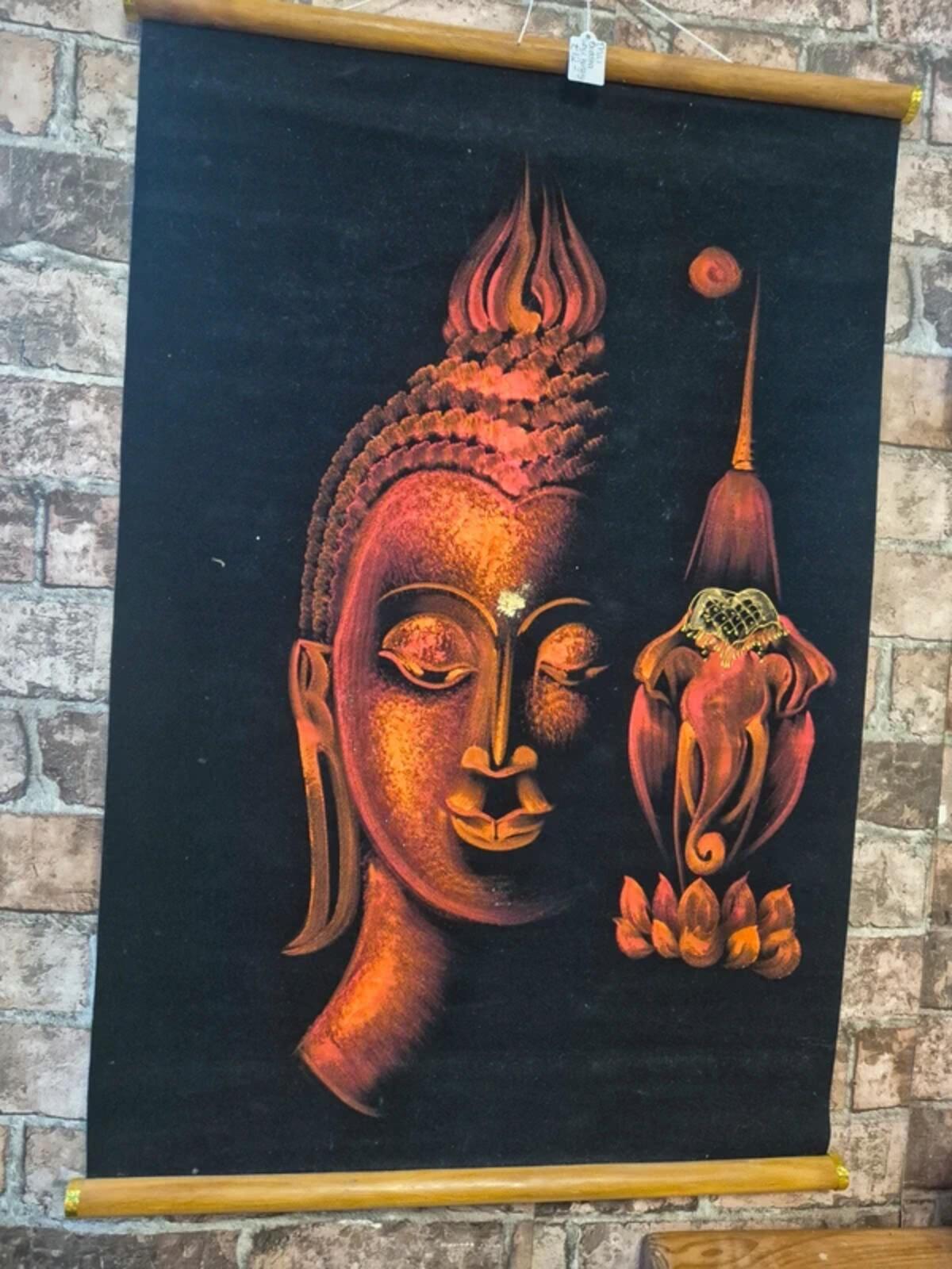 Thai Buddha Wall Hanging Art