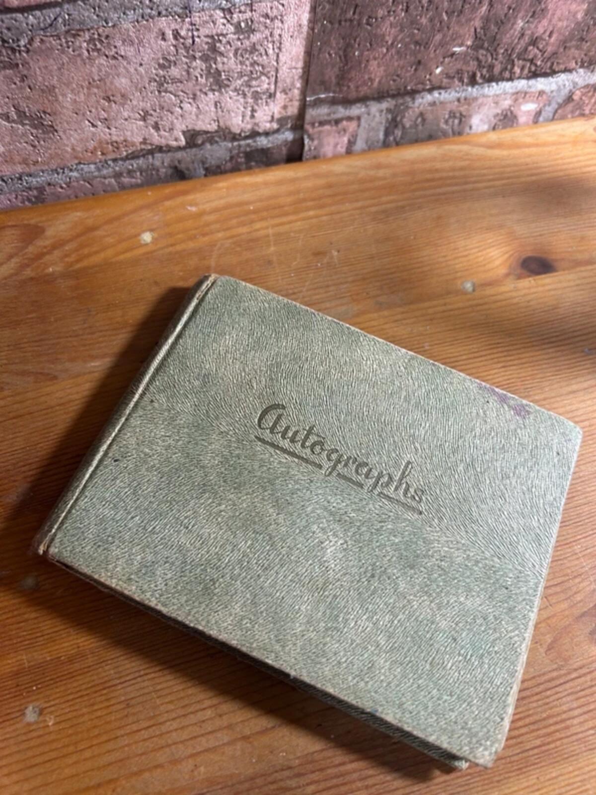 Vintage Autograph Book