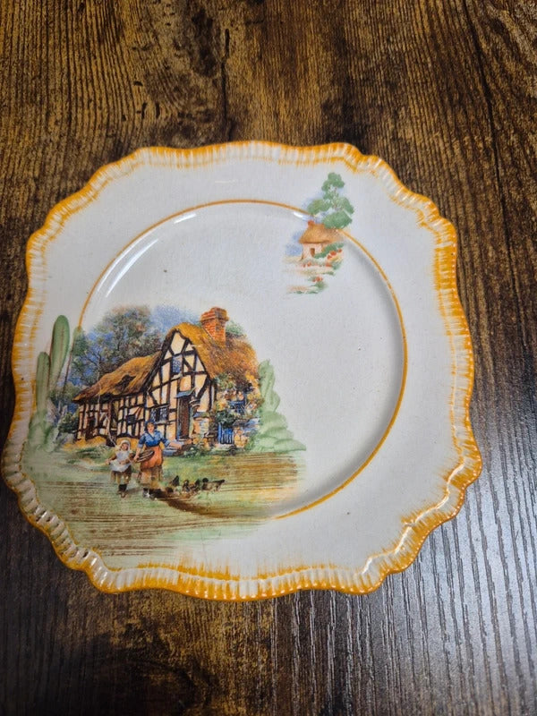 Alfred Meakin 'anne hathaway cottage' Plate