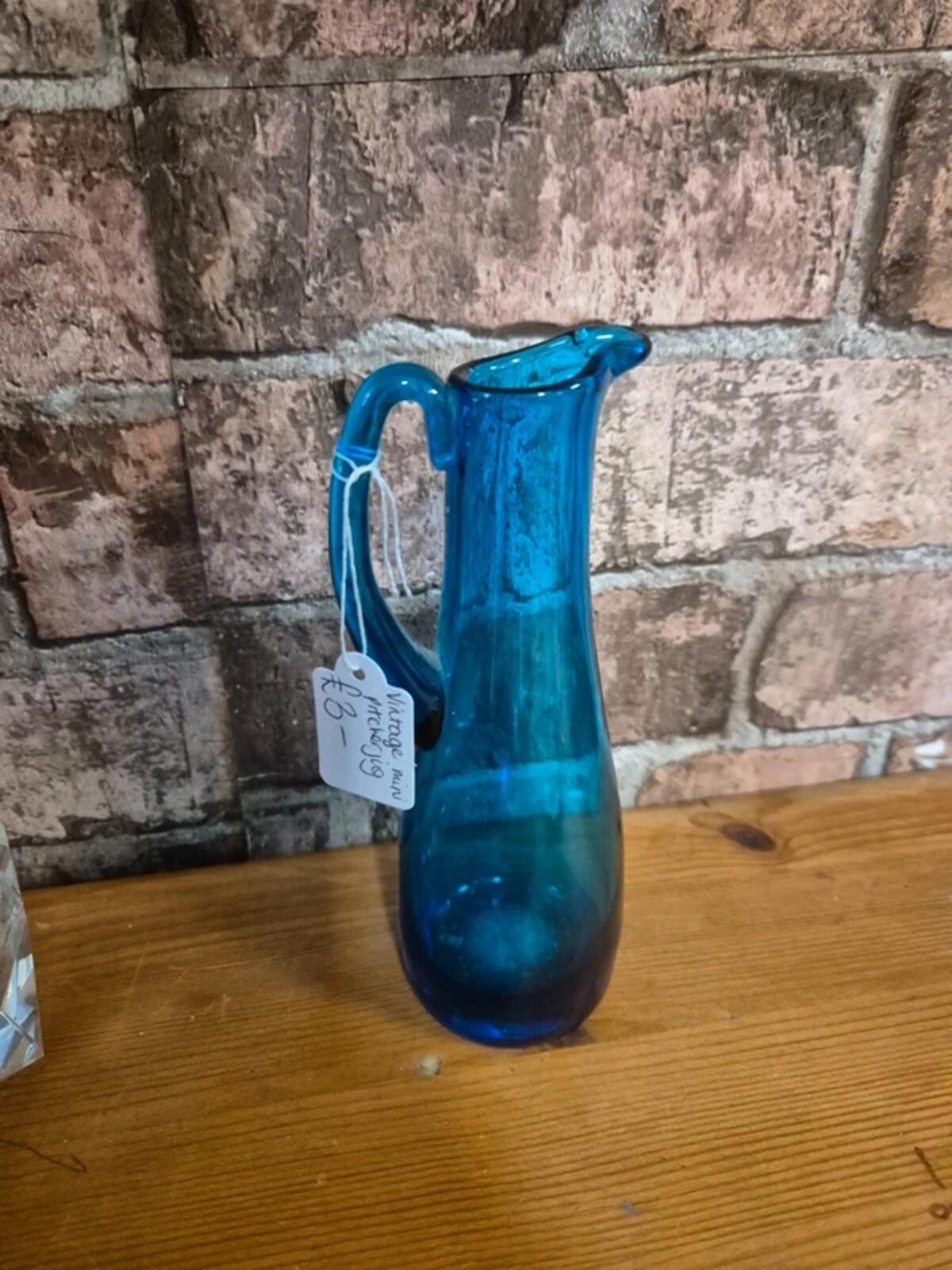 Blue stem jug