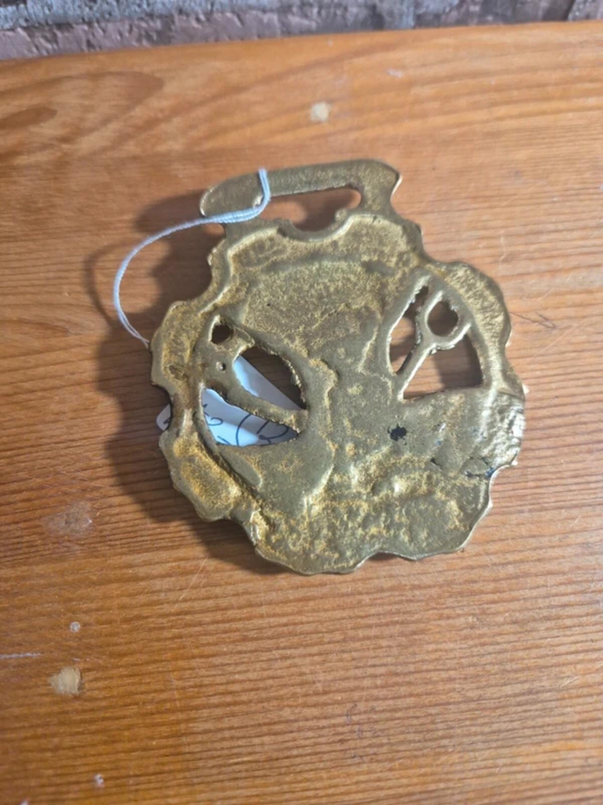 Horse Brass Ornament